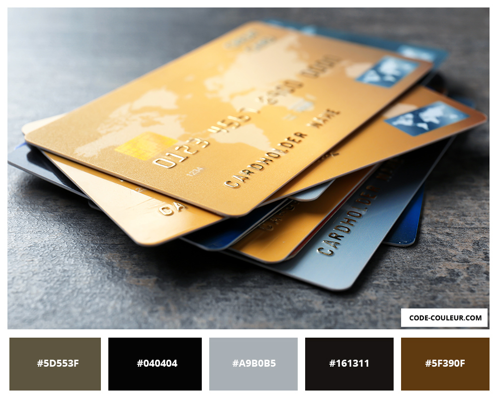 [PICKOLOR] Colors of credit cards