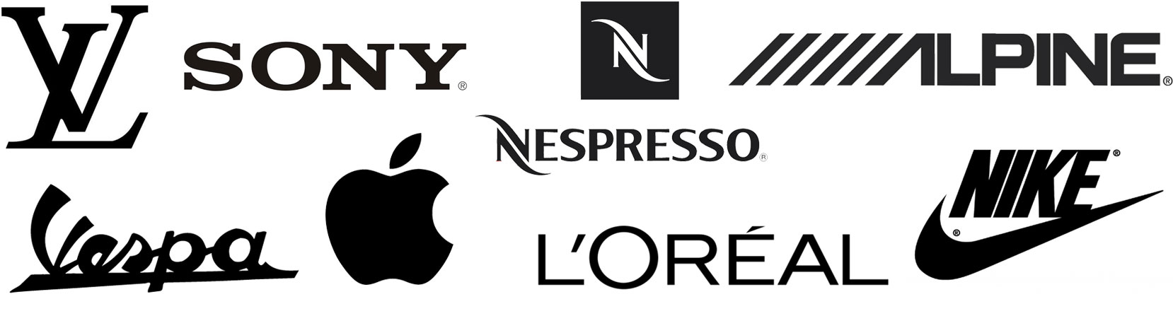 Black logos