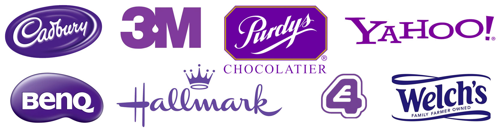 Purple Logos